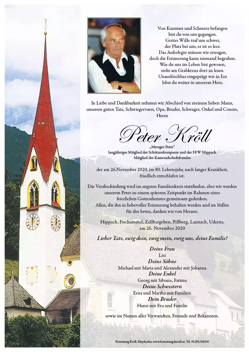 Parte von Peter Kröll